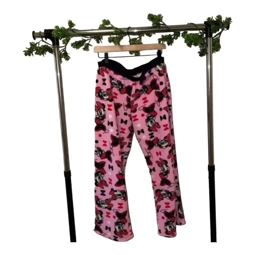 Womens Minnie Mouse Pajama Pants - Picture 1 of 6